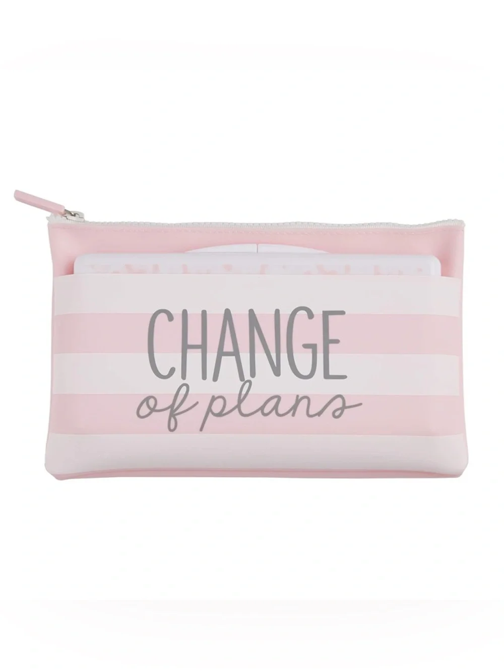 Pink silicone wipe bag